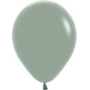 Pastel Laurel Green Solid Latex Balloons Pack of 100