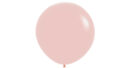 Pastel Melon Orange 60cm Latex Balloons Pack of 3