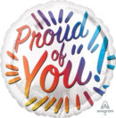 Proud Of You 45cm Foil Balloon