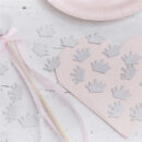 Silver Glitter Tiara Confetti