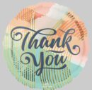 Thank You Pastel 45cm Foil Balloon