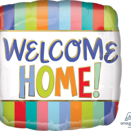 Welcome Home 2 45cm Foil Balloon