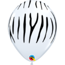 Zebra Print Latex Balloons Pack of 50
